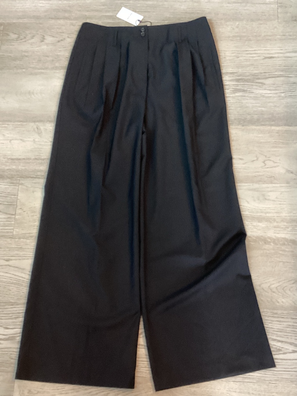 Paul Smith Black Wide Leg Pants